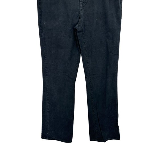 Women's Levi's Jeans Perfectly Slimming Boot Cut 512 Black Size 10 L/C Inseam 33 - Picture 7 of 10